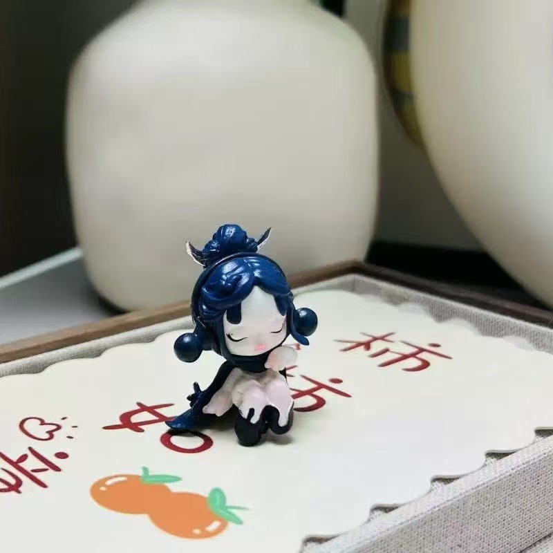 哭娃萌粒眼泪工厂二创改娃任选 可打孔做diy钥匙扣手机链潮玩配件|undefined