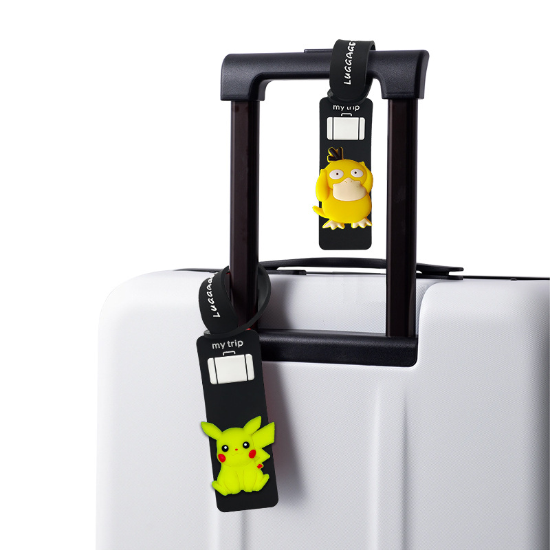 Cute cartoon luggage tag