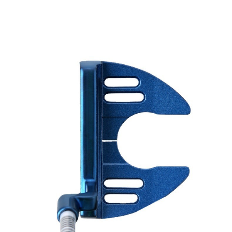 Gậy đánh golf PGM dạng putter đầu sừng bò, thân inox không mối nối, tay cầm PU lớn, dài 34 inch — TUG023 Vàng, TUG023 màu xanh lam