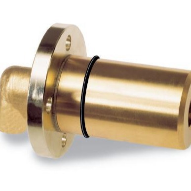 中邦供应一进一出直通式通水 通液压油 通空气螺纹连接铜旋转接头