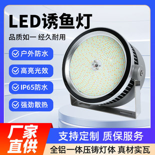Led Fish Gathering Lamp, Fish Gathering Lamp, Fish Attracting Lamp, Outdoor Waterproof Marine High-Power Squid Lamp, Marine Fishing Raft Fishing Lamp