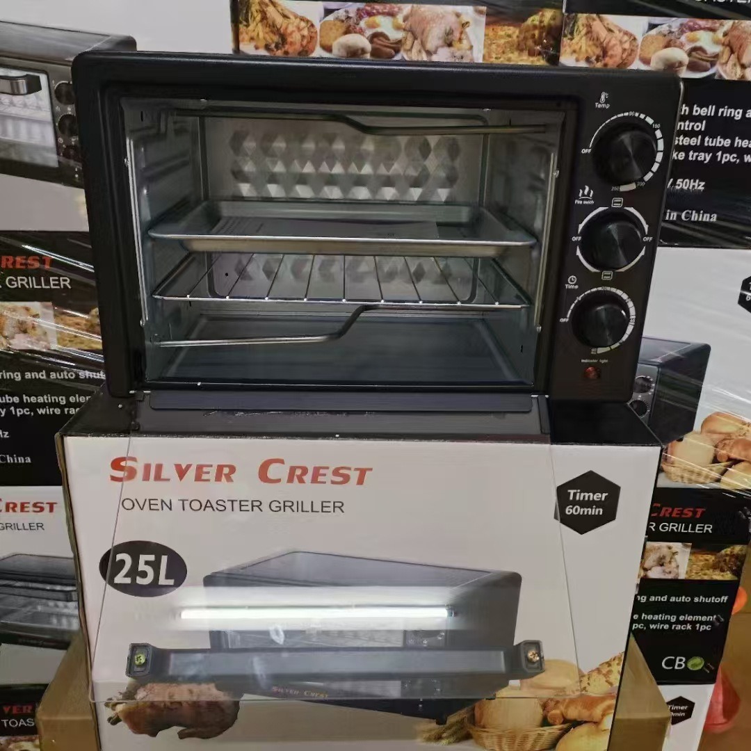 Cross-Border Electric Oven, Household Oven, Large Baking Tabletop Smart Multi-Functional Commercial Small Independent Temperature Control Oven