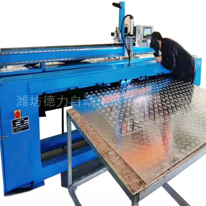 德力直缝自动焊机环缝焊纵缝自动焊机山东、河北、黑龙江