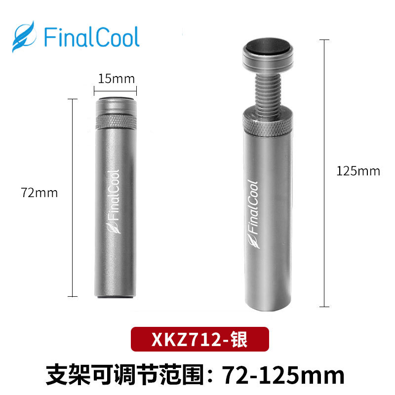 Corte en frío todo aluminio telescópico giratorio tarjeta gráfica soporte vertical computadora de escritorio tarjeta gráfica soporte marco/tarjeta gráfica Jack