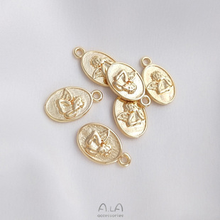 14K����ɫ�͹ŚW���L��ʹ�E�A�ε����ֹ�diy��������Ʒ����