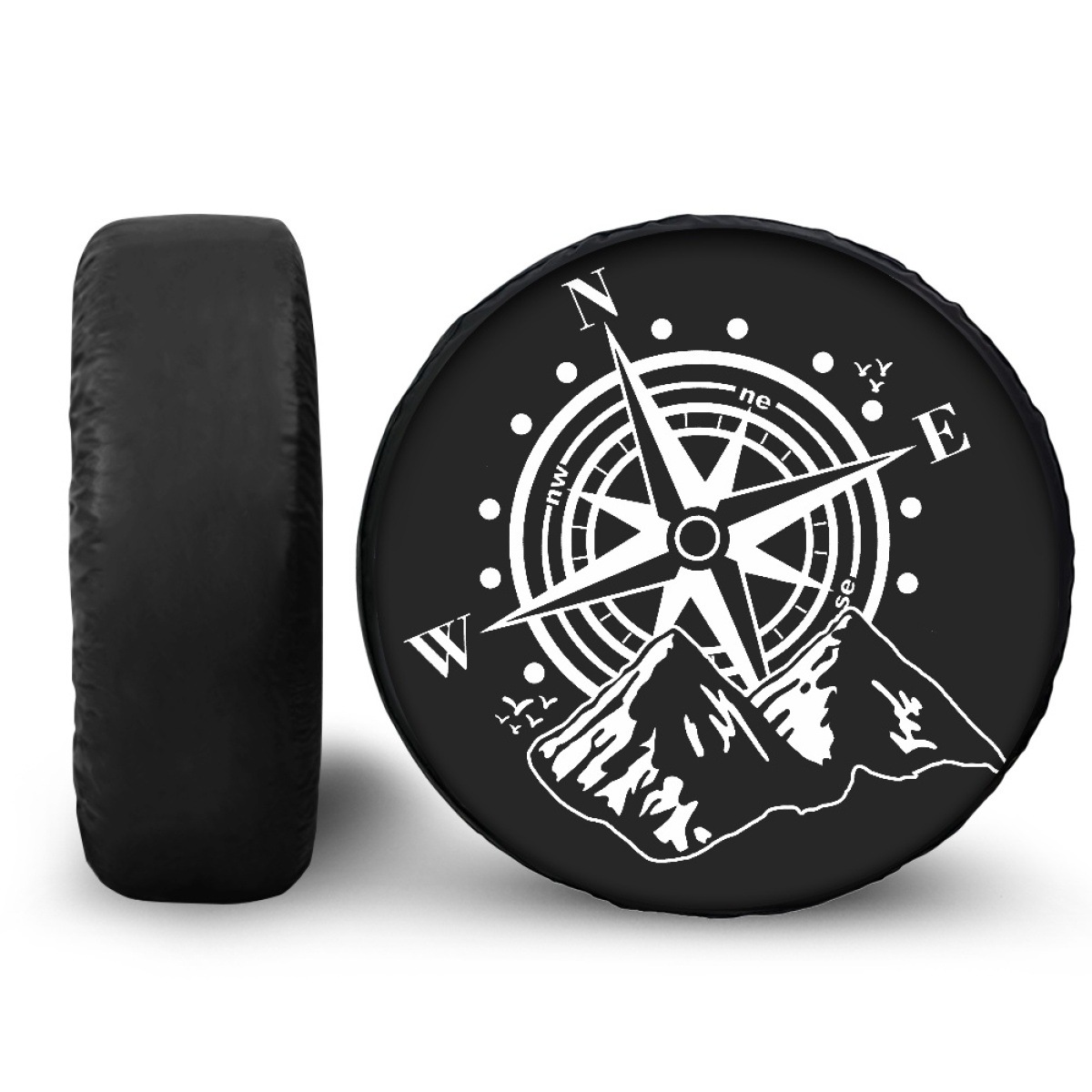 Laitu Keding Polynesian printed pattern car universal dustproof spare tire cover car decoration auto parts