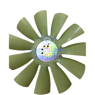 Kato 11-leaf HD450-7 4D31 Z530-38-65-8T11_engine cooling fan