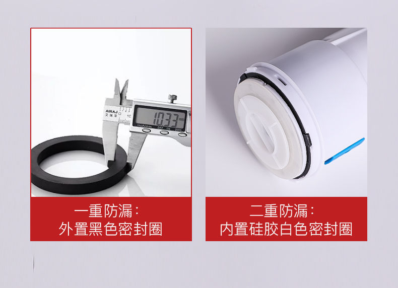 Toilet tank accessories, universal drain valve, water inlet valve, old-fashioned toilet seat button, toilet water supply device, water outlet complete set undefined