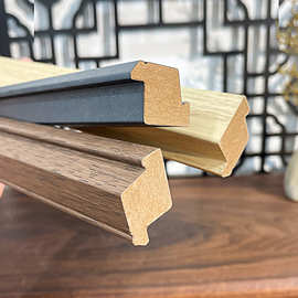 新品密度板线条MDF仿油漆包覆装饰框字画边框条相框装裱边框线条