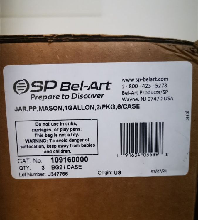 原装SP Bel-Art 109160000 J347766 生物技术 试剂瓶实验室用品