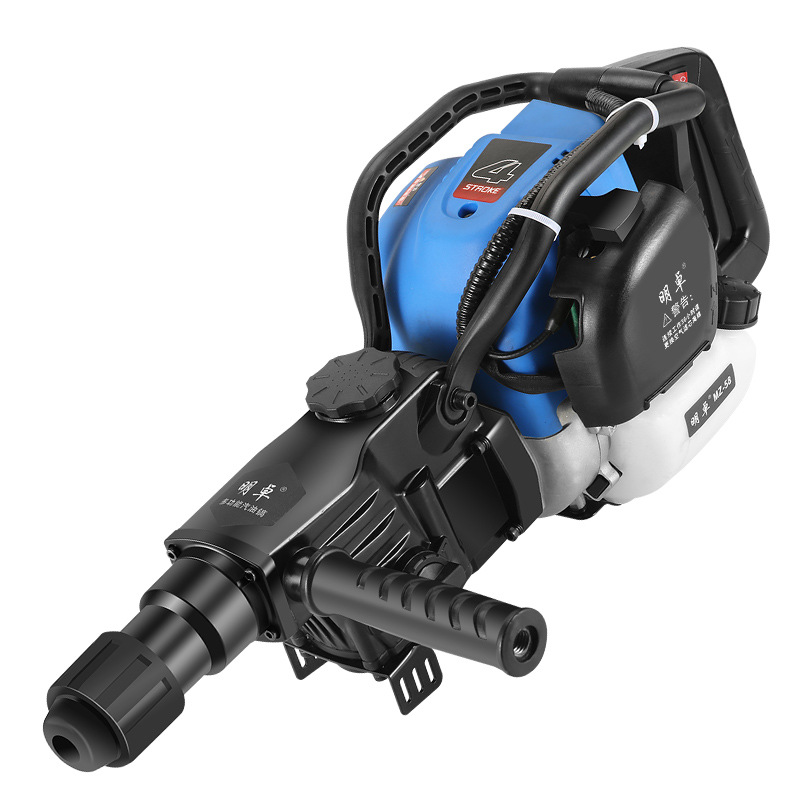 Mingzhuo de cuatro tiempos máquina de perforación de roca de alta potencia perforación de roca perforación de impacto multifunción perforación de martillo de doble uso