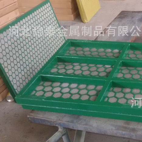 厂家生产brandt1250×630mm×100目框架平板泥浆振动筛网