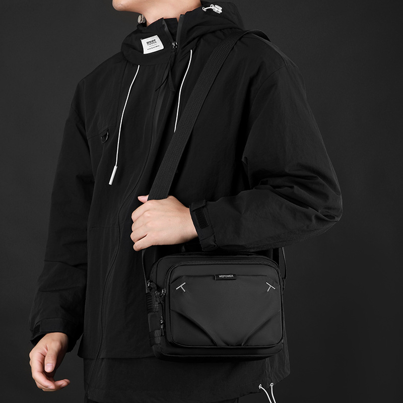 WEPOWER nuevo tipo de alta sensación de bolso de hombro multicapa de viaje de negocios bolso de hombro portátil de viaje