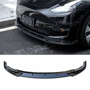 Tesla Model Y Ön Spoiler, Ön Lip, Bufer Dekorativ Karbon Lif Qoruyucu
