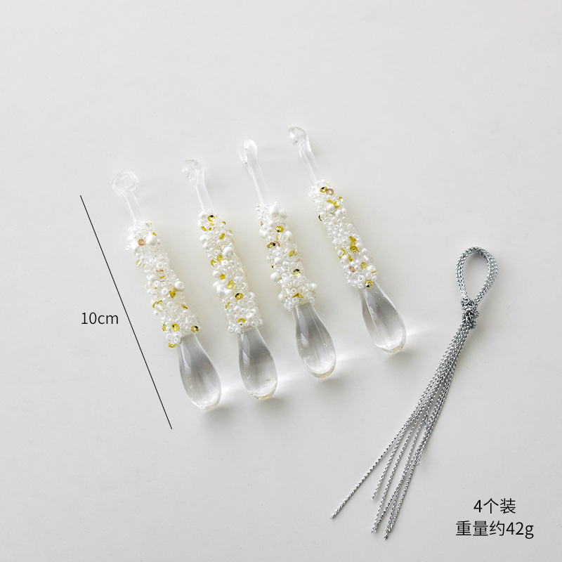 NUCHI跨境圣诞节装饰品水钻链装饰圣诞树挂件圣诞场景布置装饰|undefined
