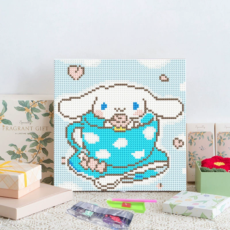 Алмазная мозаика 20×20 см, детская анимационная панно, полная выкладка, новый стиль, ручная работа DIY, декор для гостиной