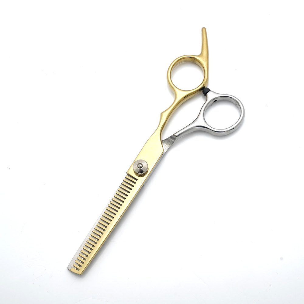 Fábrica al por mayor de 4 pulgadas tijeras de corte de pelo de acero inoxidable tijeras de corte de pelo profesional tijeras de corte de dientes maestra set tijeras planas