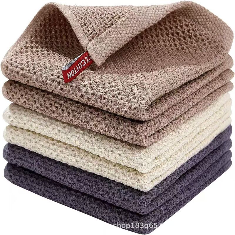 Amazon Waffle Weave In-Stock Square Towel Quick-Dry Embroidered Export Honeycomb Label 33*33cm 34*34cm Amazon Waffle Weave In-Stock Square Towel Quick-Dry Embroidered Export Honeycomb Label 33*33cm 34*34cm