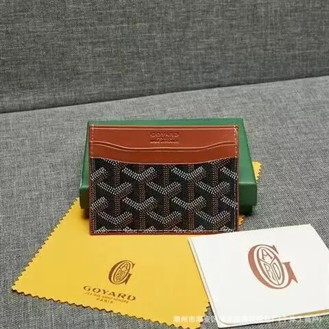 Goyard戈雅小卡包超薄经典款狗牙真皮护照卡套女士收纳卡片夹钱包|undefined