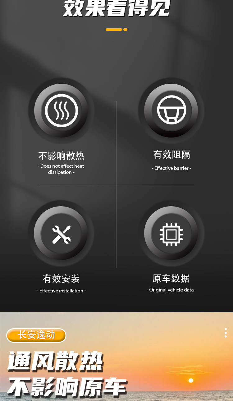 Changan Yidong anti-insect net, radiator protection net, front grille dustproof and willow bud protection modification accessories