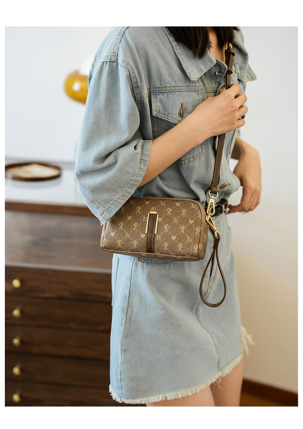 Damentaschen Trendy All-Match-Clutch-Tasche Modische Schulter-Umhängetasche_voghion.com