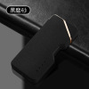 Cross -border light sensing dual -arc USB charging lighter personality windproof metal power display cigarette lighter