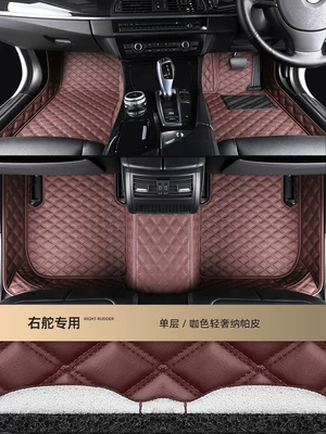 Modelə uyğun ayaqaltı, overseas versions of car floor mats