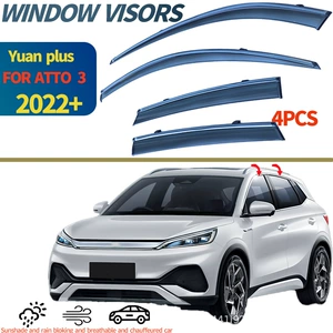 Applicable to BYD Yuan PLUS window rain shield rain eyebrow Byd ATTO 3 2022 Window visors
