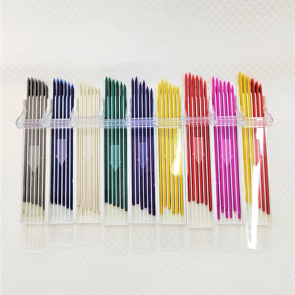 Self-Produced and Sold 120 Long 2.0mm Colorful Lead Core for Drawing Engineering with Smooth Writing 2.0 Pencil Lead