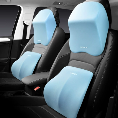 Headrest foam pillow neck pillow car