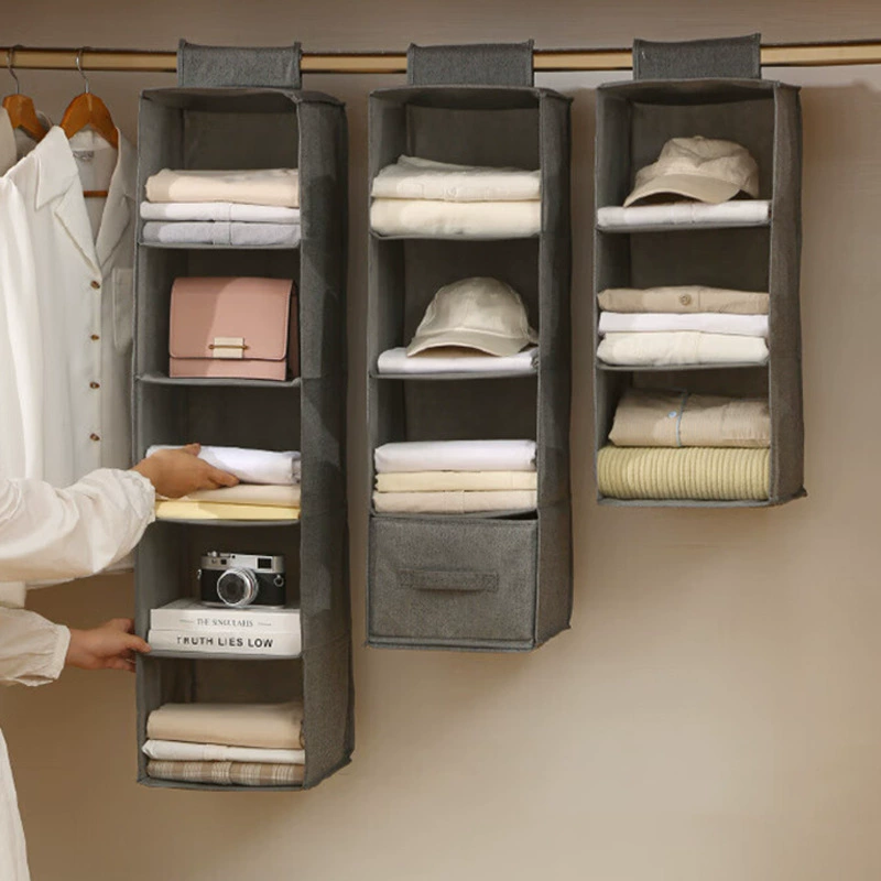 Многослойная сумка для хранения Подвесная одежда нижнее белье отделка сумка для хранения настенный шкаф многослойная сумка для хранения оптом