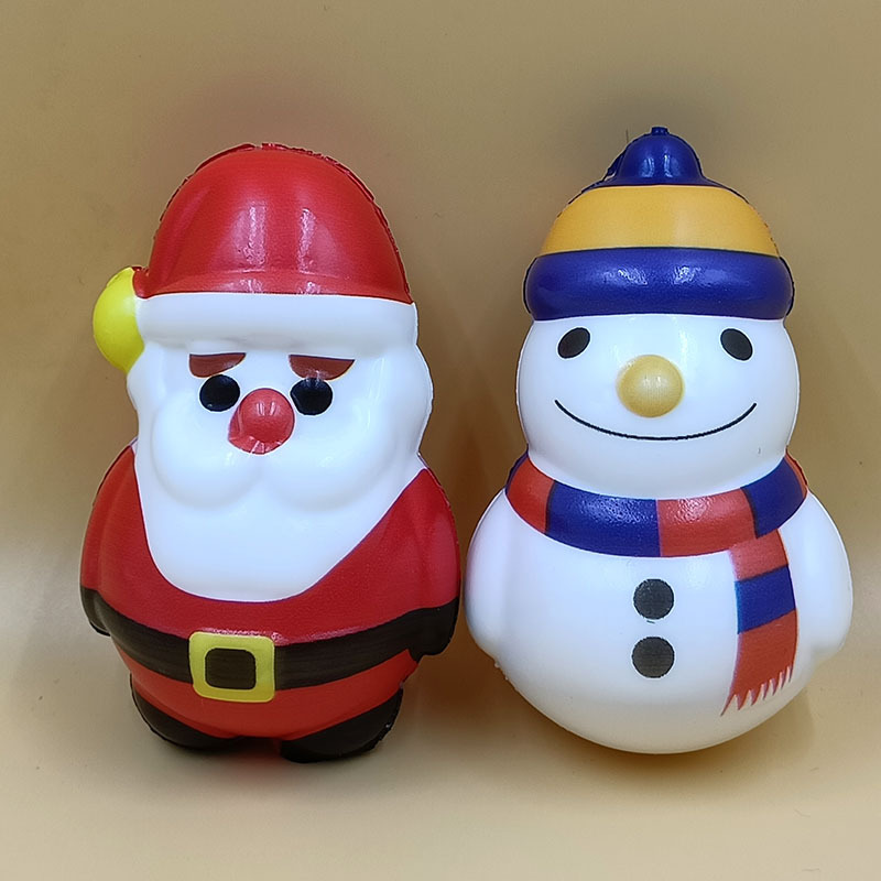 クロスボーダー PU スローリバウンド減圧クリスマスヘラジカ人形指圧力発泡ボール減圧クリスマスギフトおもちゃ|undefined