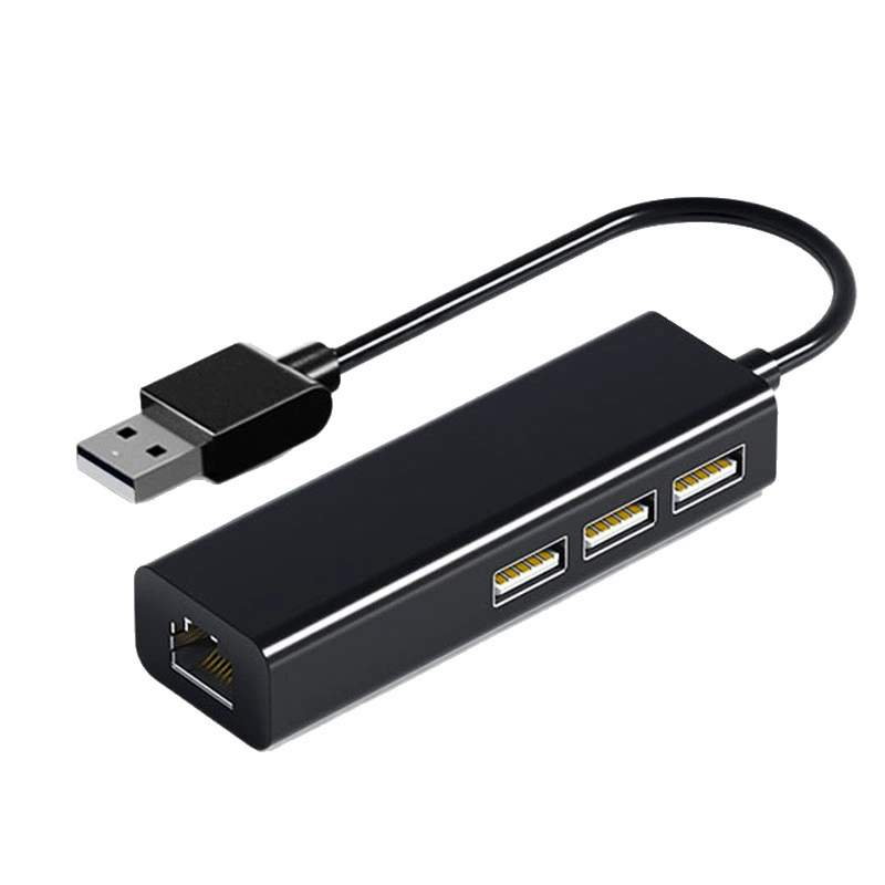 Преобразователь типа Rj45-C к сетевому порту USB сетевой картой, USB2.0HUB, проводной сетевой адаптер с драйвером, сетевой картой 100M