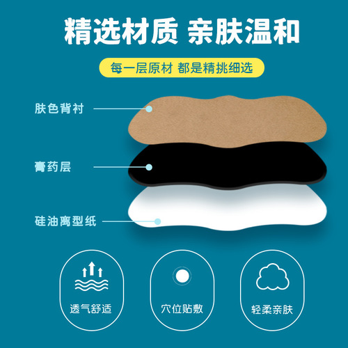 Baiyunshan children's nasal patch for nasal itching, nasal congestion, sleeping, snoring, nasal patch, children's dry nose, runny nose, ventilation nasal patch