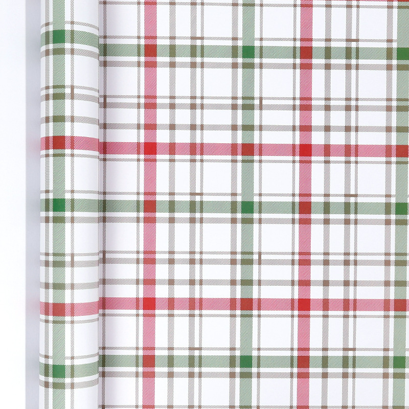 Papel de regalo navideño clásico y popular de gran tamaño con diseño de dibujos animados y temática navideña para envolver regalos.