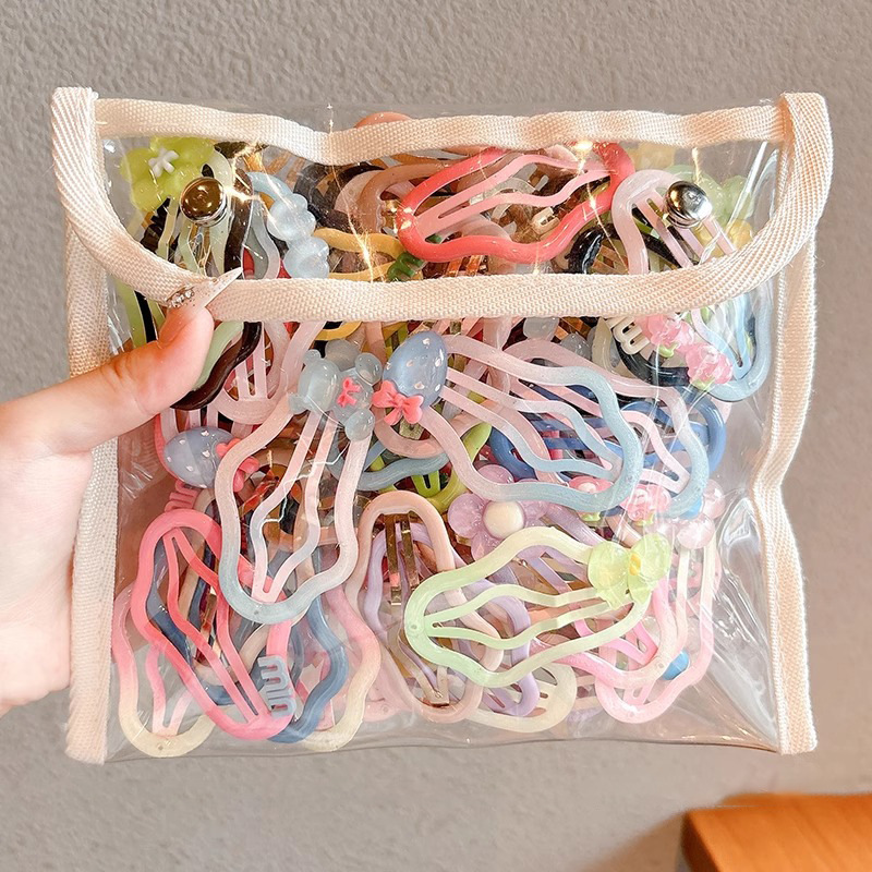 Clips de cabello coreano nubes clips de frente clips de cabello para niñas clips de cabello de frangeo clips de color clips