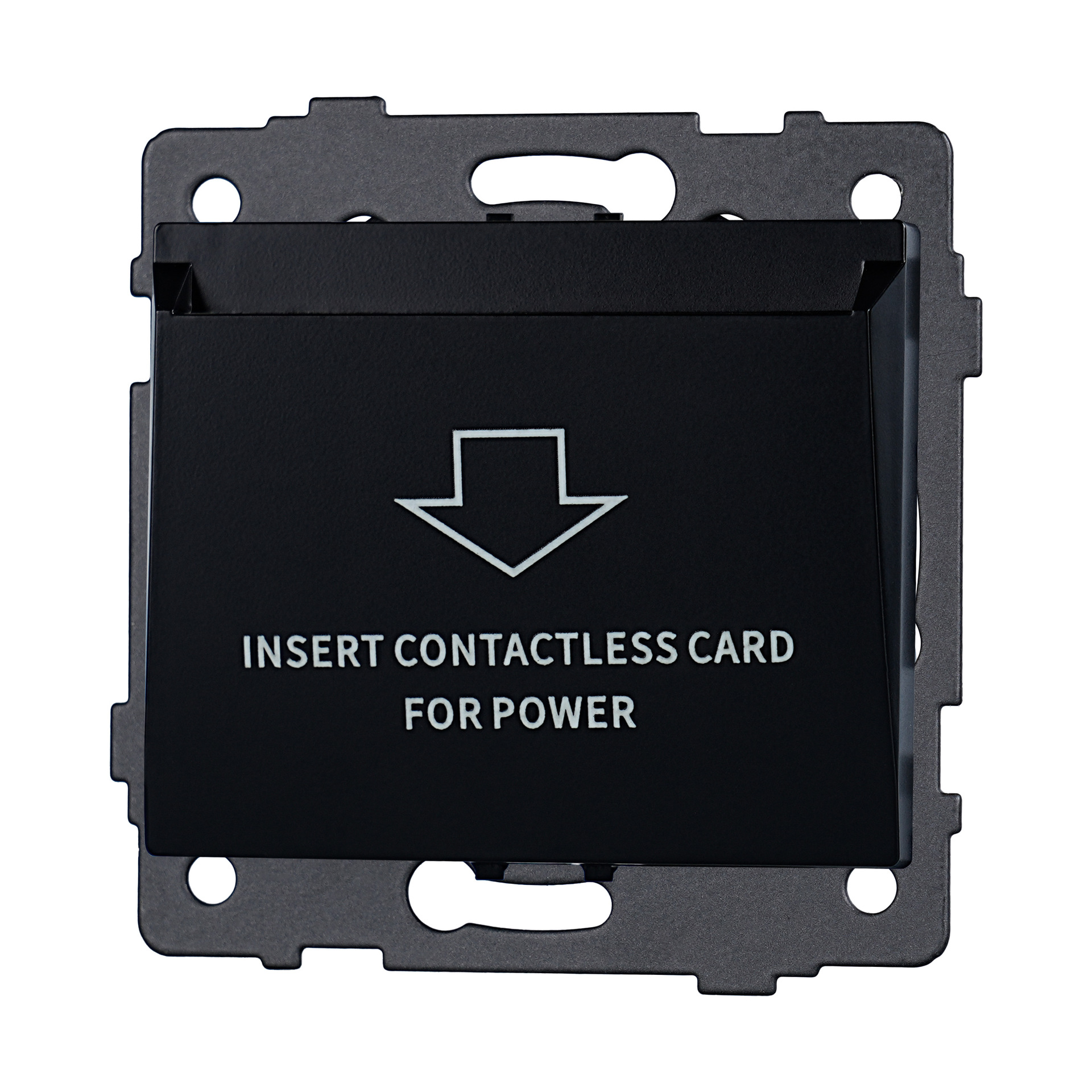 Insert card for power supply socket