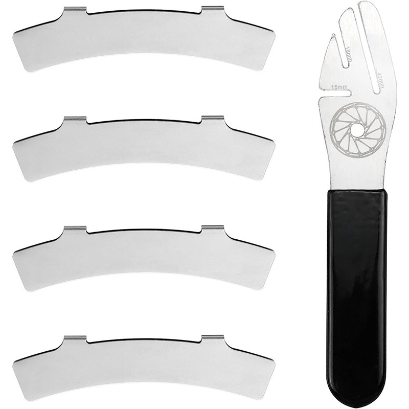 Llave de corrección de disco de bicicleta de montaña herramienta de reparación de bicicleta universal bicicleta de carretera freno de disco corrección de pastillas de freno