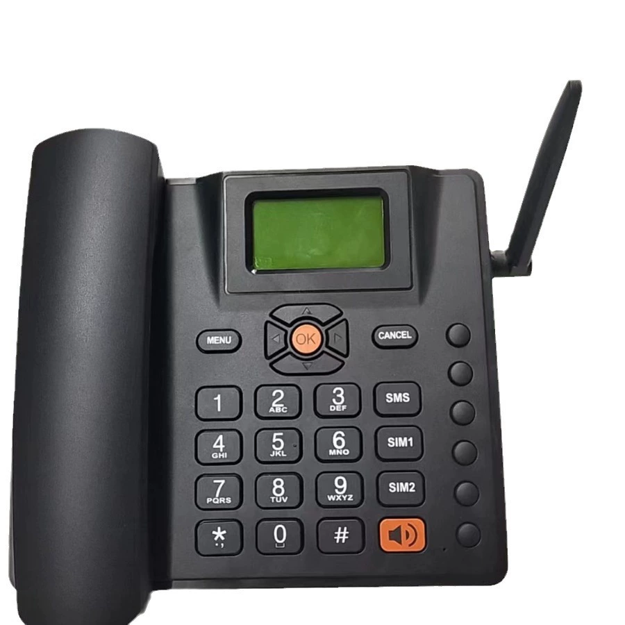 Внешняя торговля GSM беспроводная карта-вставка телефон SIM-карта с двумя картами бизнес домашний стационарный FM-Запись Поддержка многоязычного языка