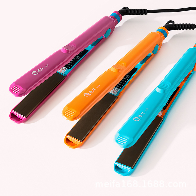 Small Corn Silk Splint Straight Curling Dual-Purpose Curling Iron Egg Roll Household Straight Plate Clip Barber Shop Special Curling Iron