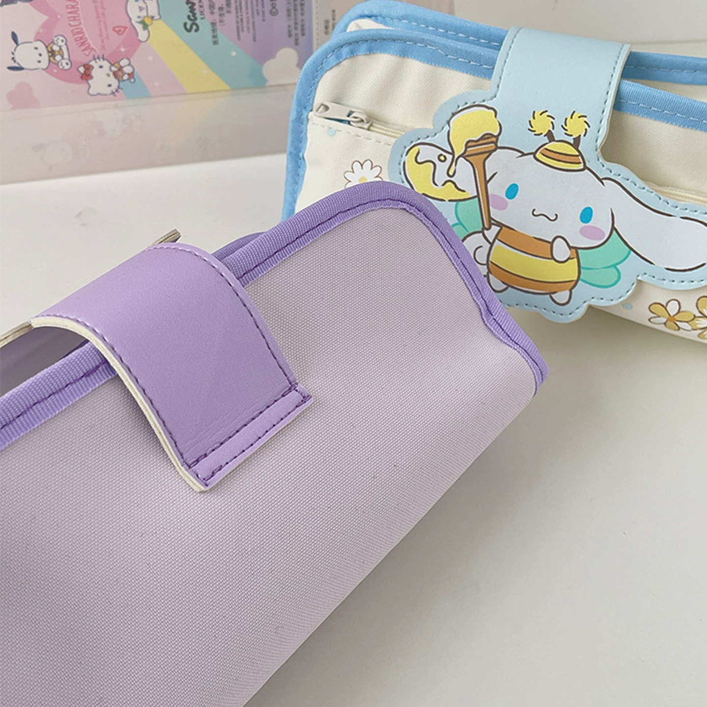 Sanrio Hello Kitty, оригинальная мультяшная косметичка-органайзер