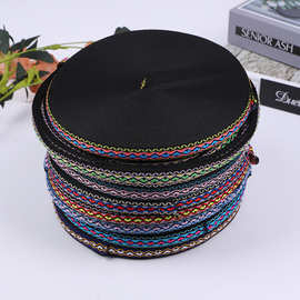 厂家民族风织带辅料涤纶电脑提花带服装箱包鞋子帽子装饰织带