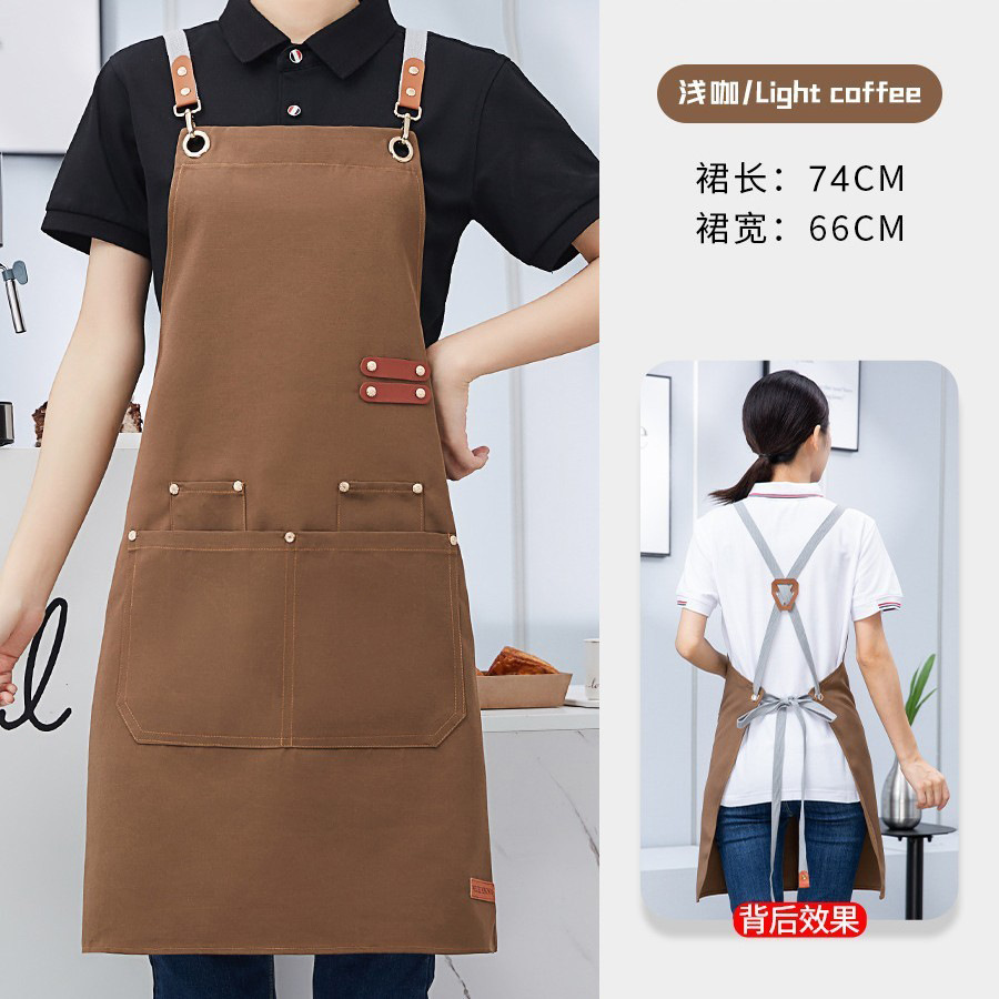Delantal Personalizado, Impermeable y Resistente al Aceite, Ropa de Trabajo Moderna, Resistente a las Manchas, para Cocina, Regalos Publicitarios Impresos, Amazon