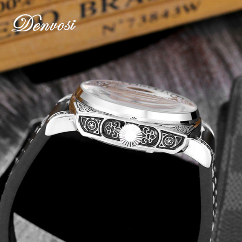 Danforth Kuaishou hot selling transparent bottom watch men's mechanical luminous men's hollow fashion watch