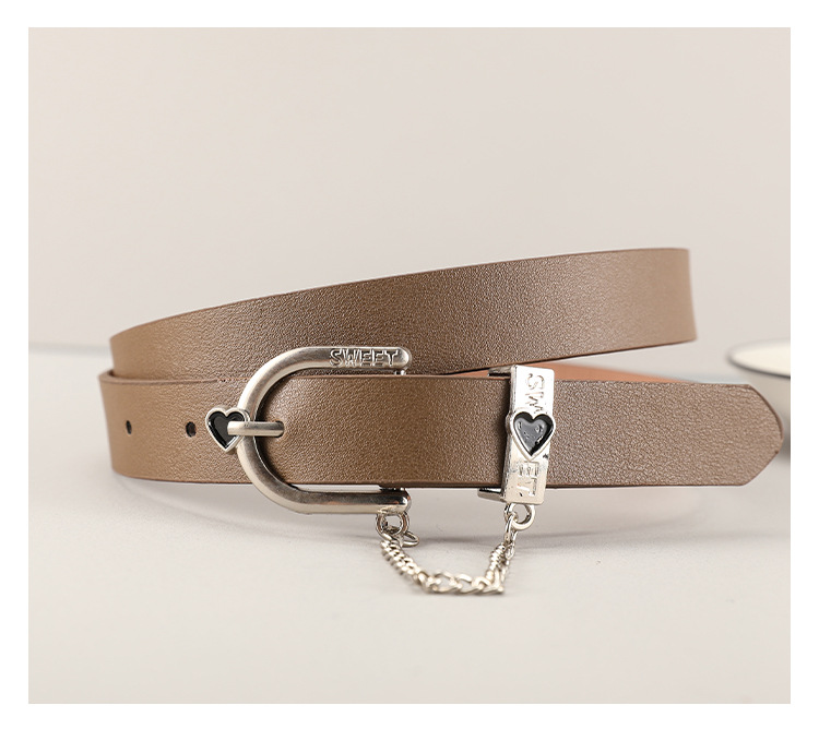 Neuer beliebter Gürtel für Damen, Gürtel mit Nadelschnalle, Ledergürtel, vielseitiger Jeansgürtel, Kleidergürtel, passende Kleidung_voghion.com