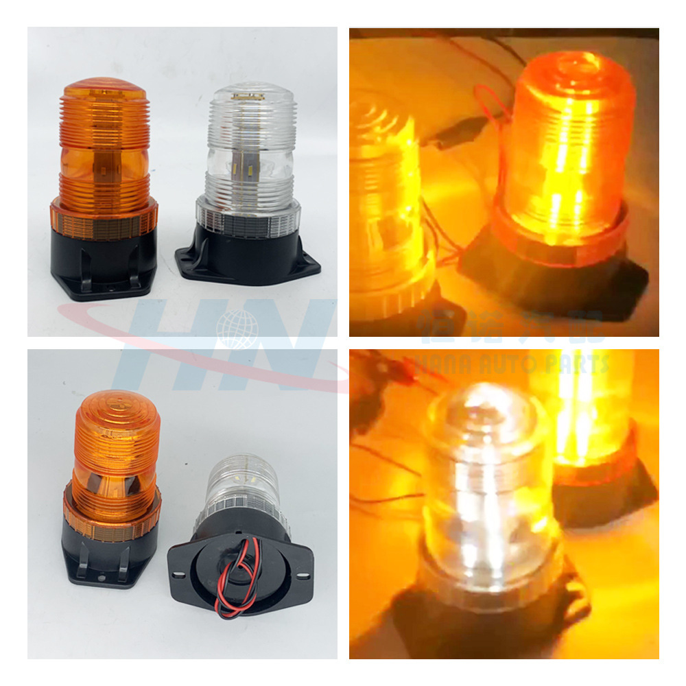 Camión camión luz de advertencia luz de señal 24V Luz de alarma LED camión Luz de alarma camión luz de advertencia LED