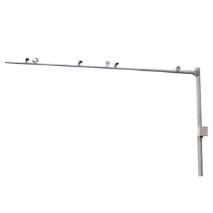 L-Shaped Traffic Sign Pole, Equal Diameter Monitoring Pole, 6m Road Traffic Light Pole, L-Shaped Monitoring Pole, Xinmeihua Lighting