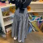 显瘦立体新款高腰半身裙