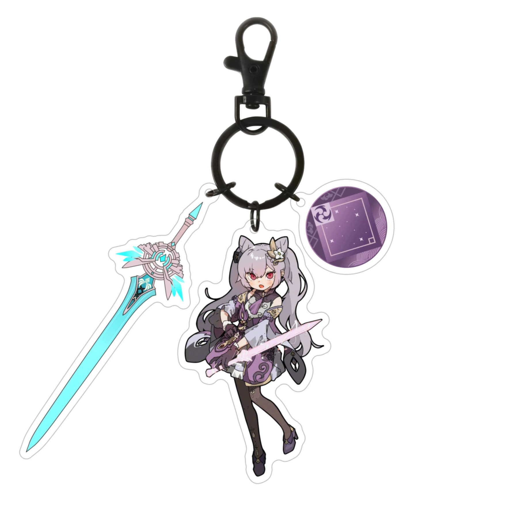 Genshin Impact, acrylic keychain