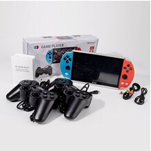 厂家直供7寸X40 PSP双人游戏机 FC复古掌机怀旧款16G掌上游戏机